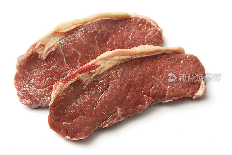 肉:生的牛排