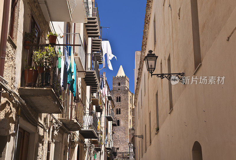 Cefalu、西西里、意大利。