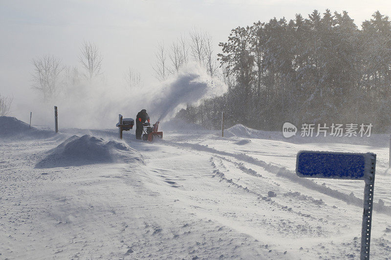 迎风吹雪。