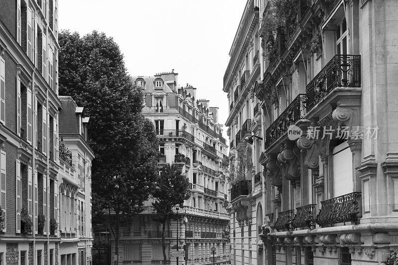 住宅建筑，巴黎，法国