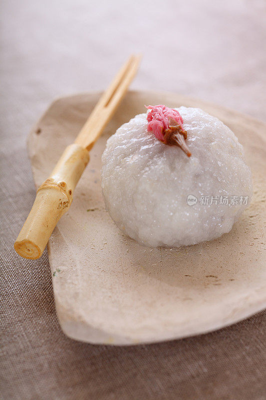 日本传统甜年糕“麻糬”
