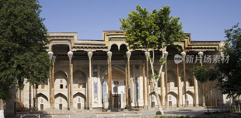 布哈拉Bolo-Hauz-Mosque——乌兹别克斯坦