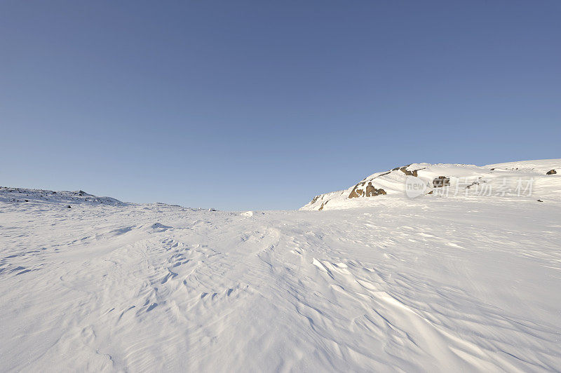 雪脊，巴芬岛，努勒维特。