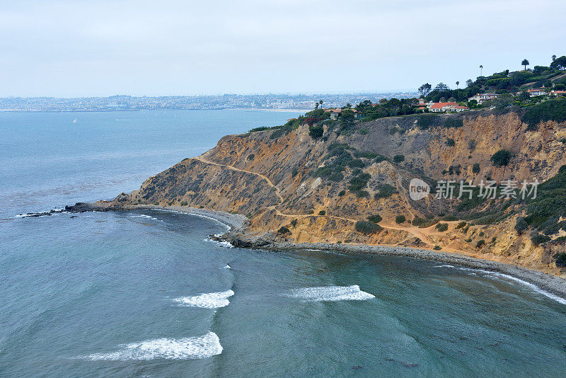 帕洛斯佛得角的海岸风景