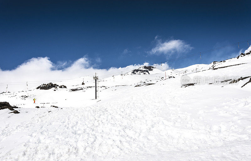 埃特纳山滑雪缆车