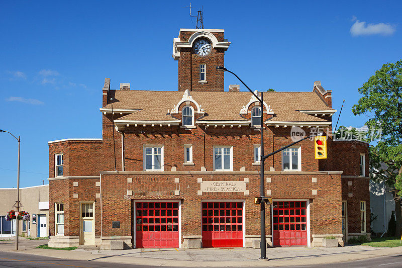 加拿大安大略省韦兰的中央消防站
