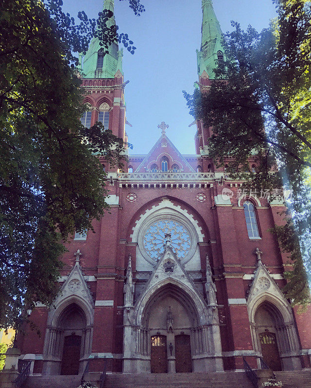 芬兰赫尔辛基的圣约翰路德教堂
