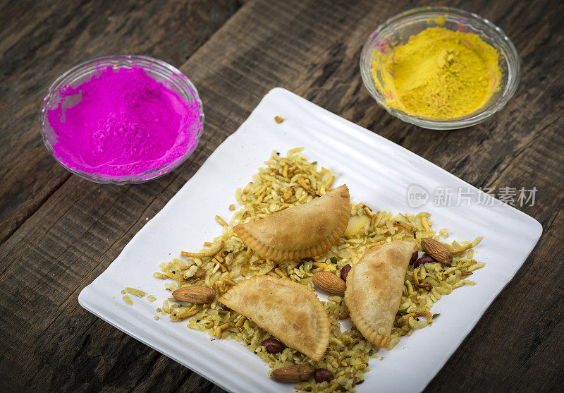 古嘉或古吉雅——一种印度胡里节特色小吃