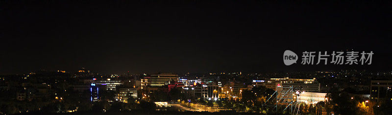 雅典之夜全景