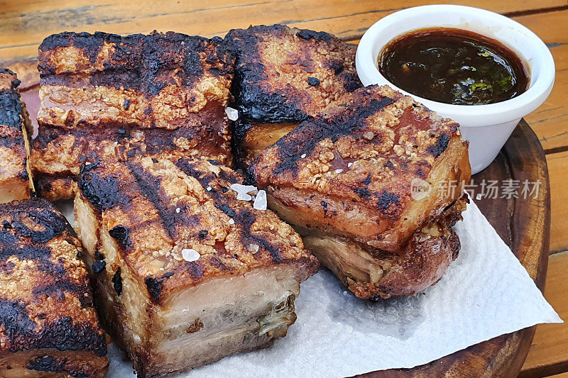 猪肉吃零食