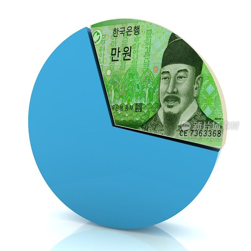 韩国韩元税饼图