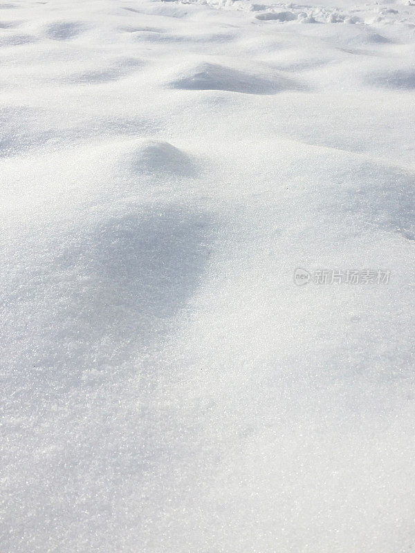 雪纹理背景