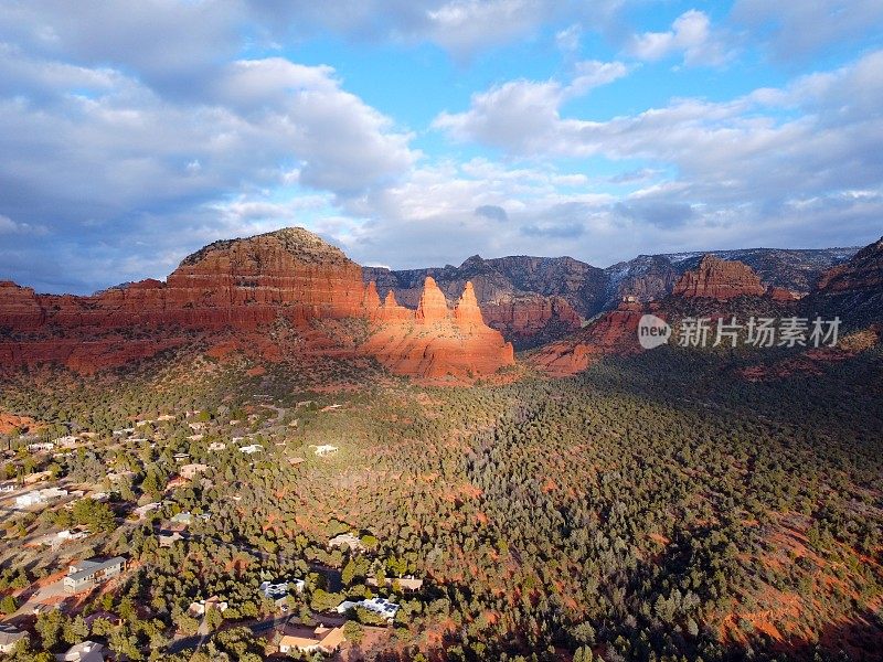 亚利桑那州塞多纳风景优美