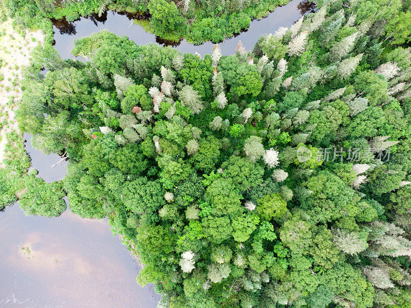 圣玛格丽特河鸟瞰图