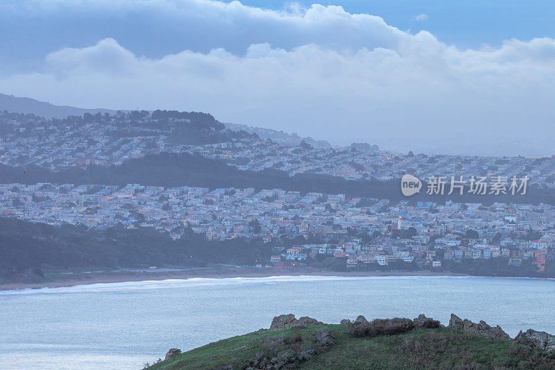 加州旧金山住宅区