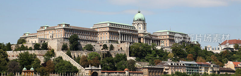 匈牙利布达佩斯的布达城堡