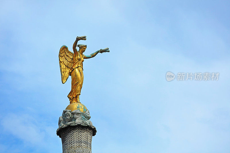 胜利女神像在圣雅克