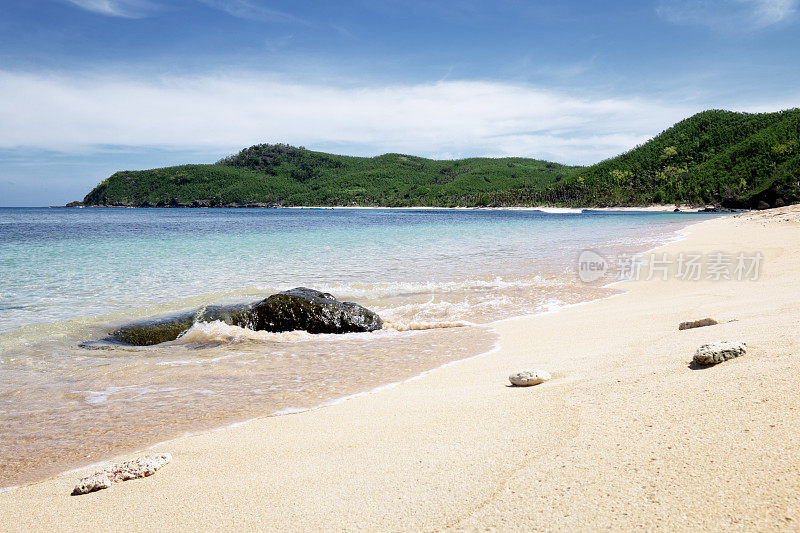 斐济的热带海滩