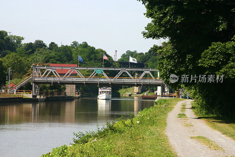 伊利运河上的吊桥