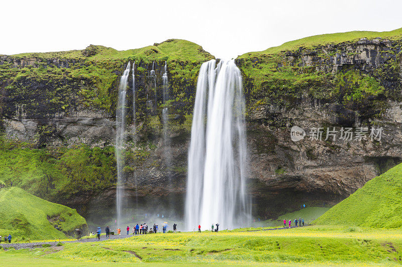 塞里雅兰瀑布,水濂洞瀑布,塞里雅兰瀑布,水濂洞瀑布,冰岛,欧洲