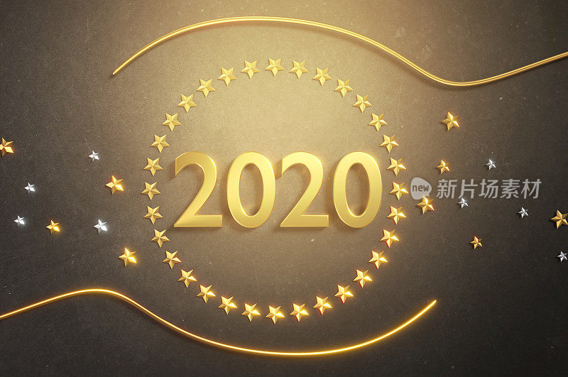 欢迎2020年，新年快乐!