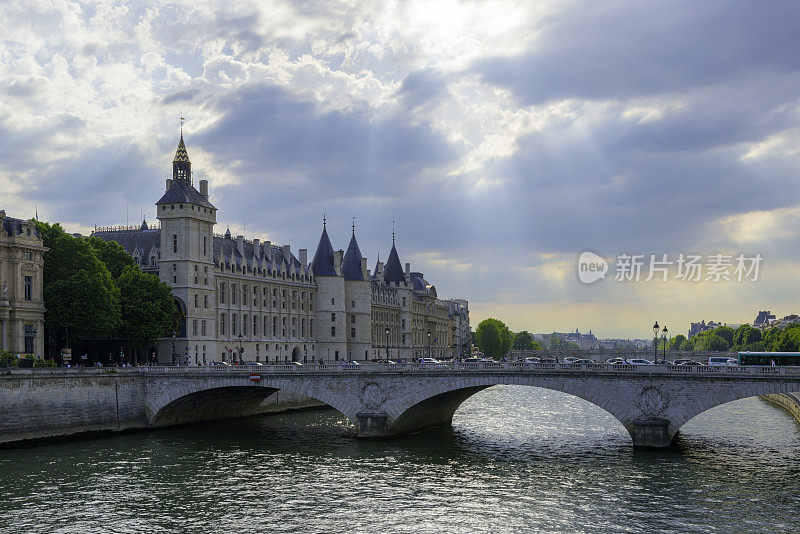 《Conciergerie。巴黎,法国