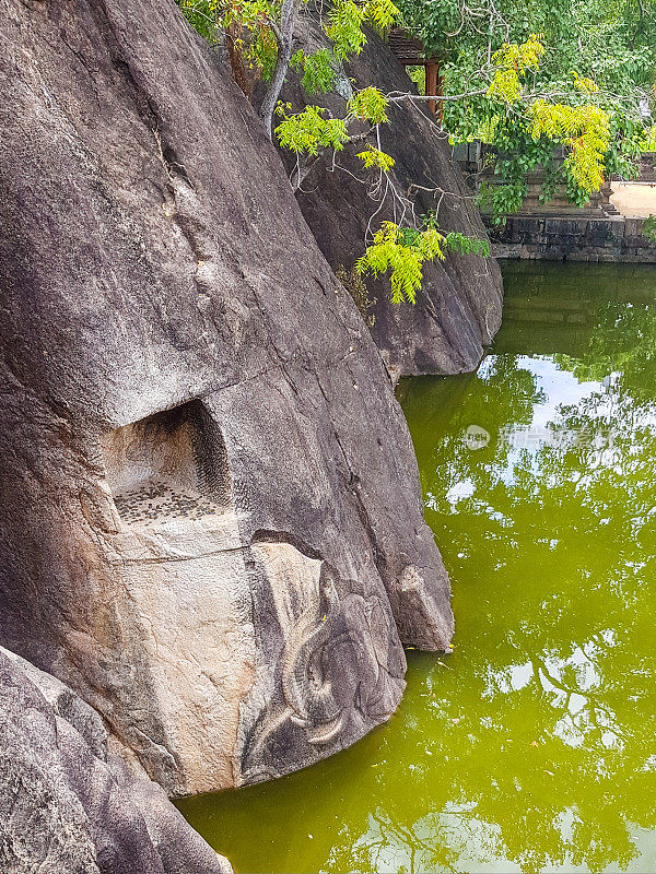 Isurumaniya寺庙，Anuradhapura，斯里兰卡