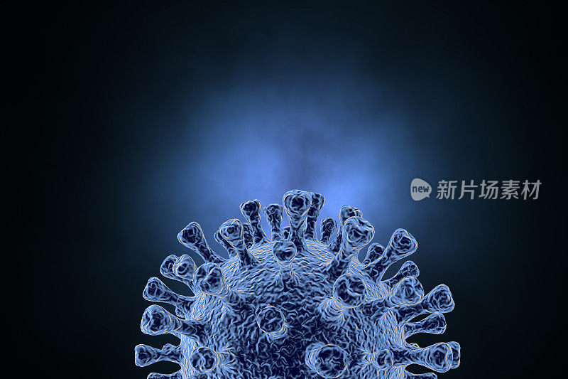 冠状病毒或新型冠状病毒2019-nCoV细胞和流行