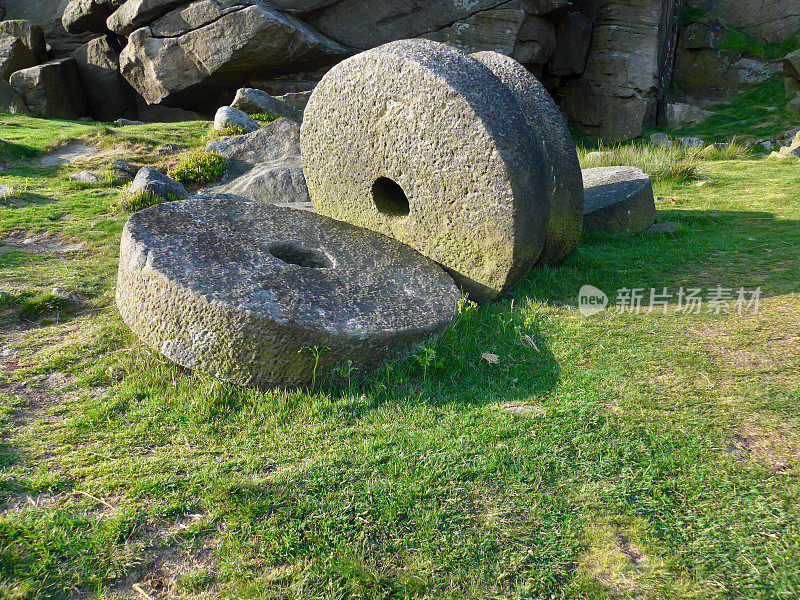 Stanage边缘,英格兰