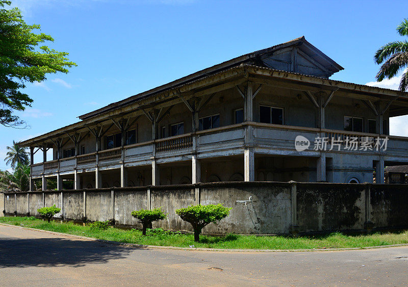 大巴萨姆-殖民地建筑，象牙海岸