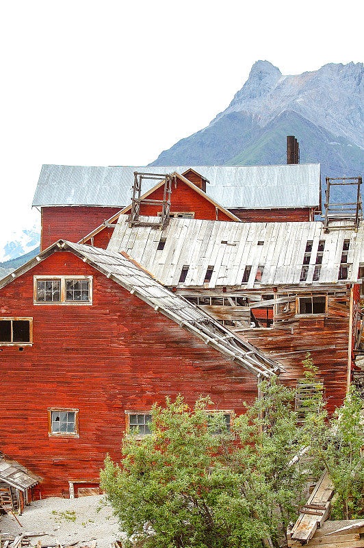 废弃的铜矿-肯尼科特，阿拉斯加