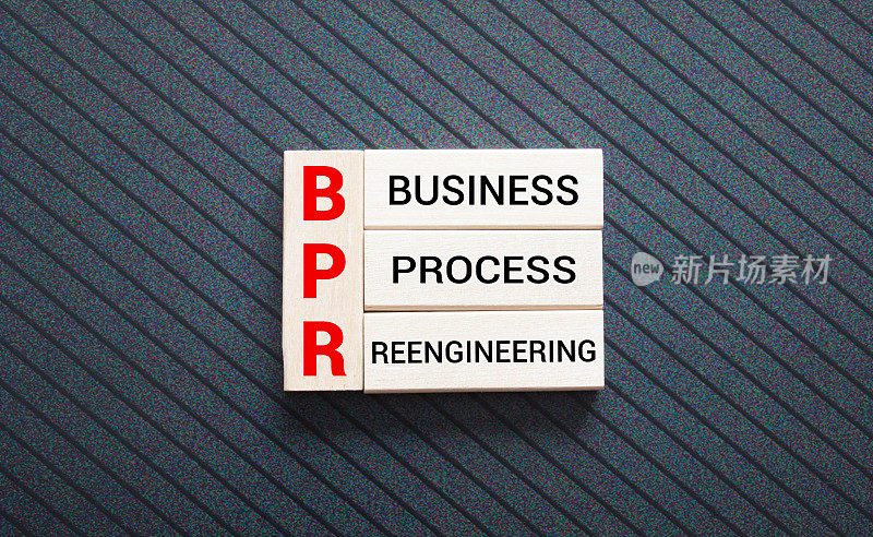 BPR——业务流程再造——木制立方体的首字母缩写。