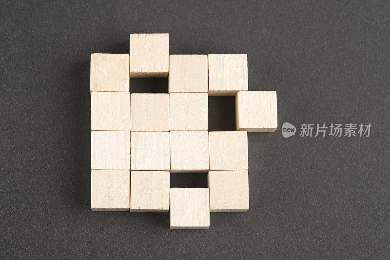立方体木块