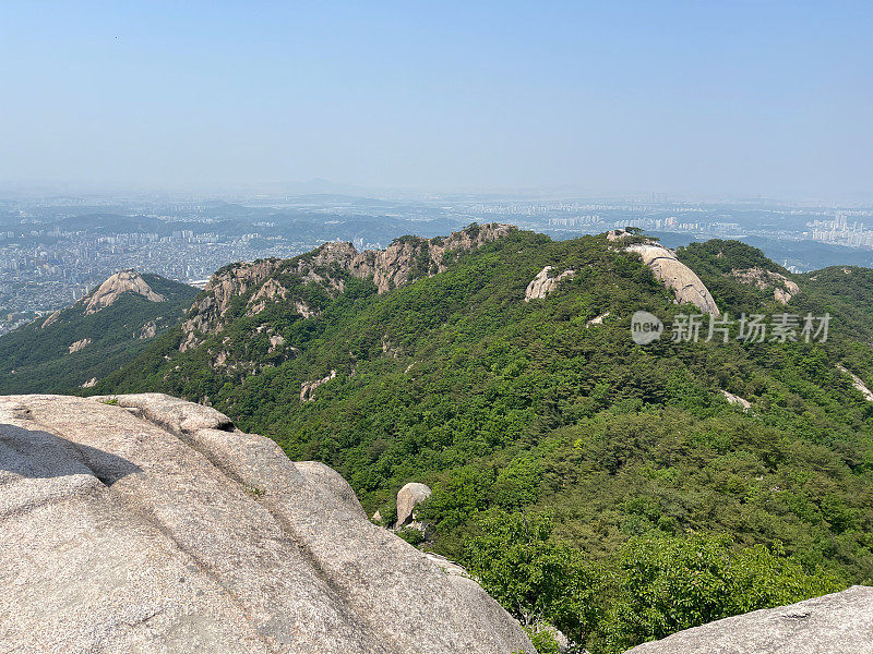 韩国首尔的北韩山