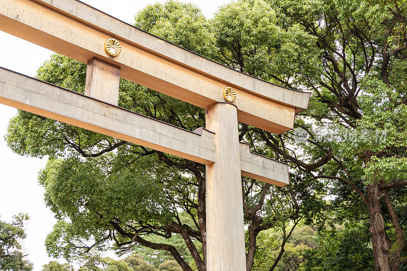 代代木公园鸟居门