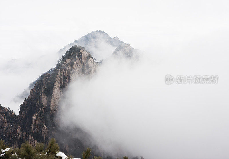 中国黄山风景