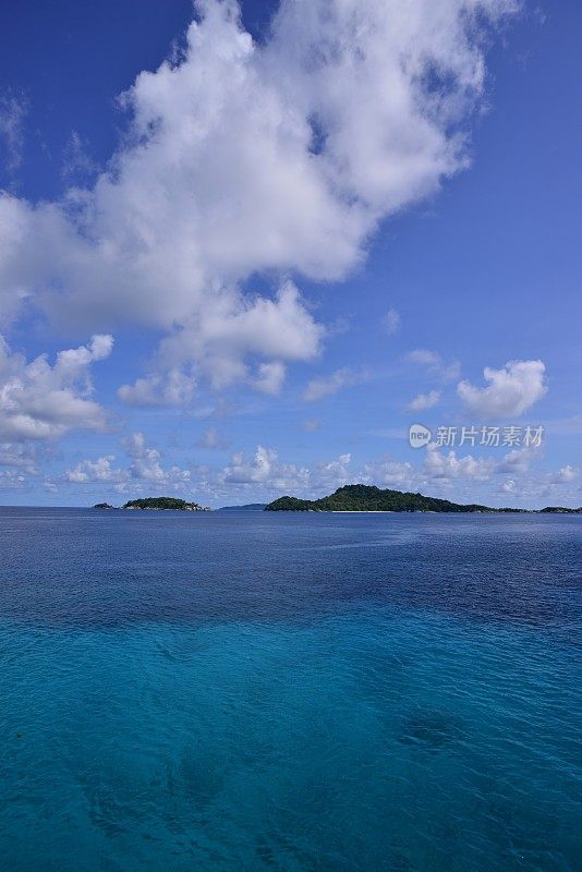 Similan群岛,泰国。