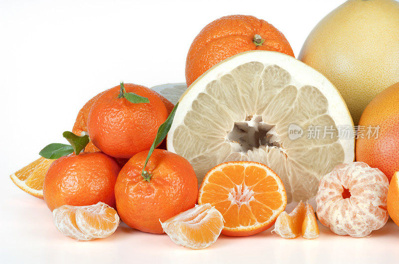 甜柑橘类的水果