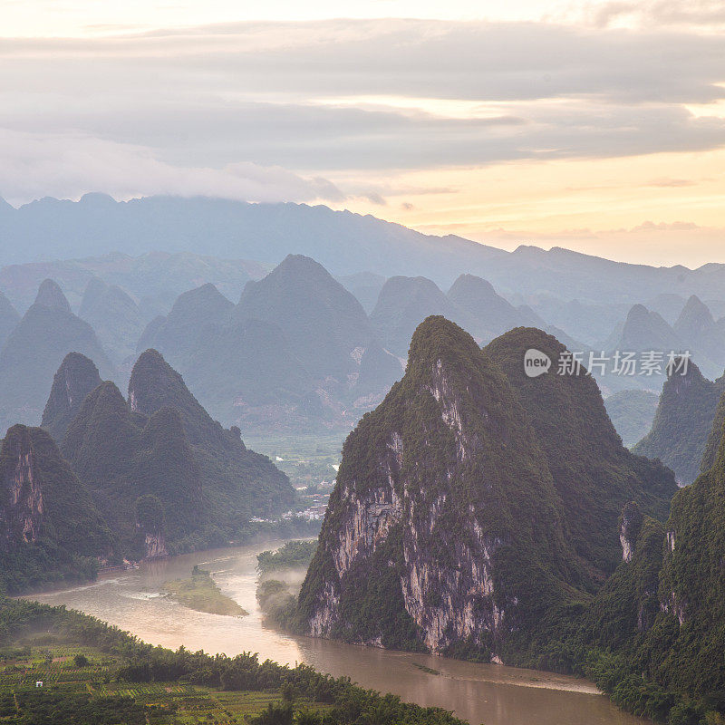 中国桂林山水