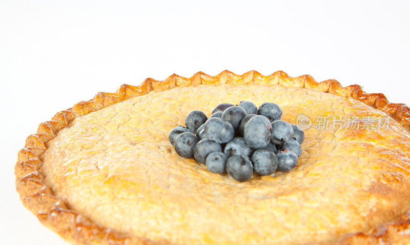 食物派蓝莓