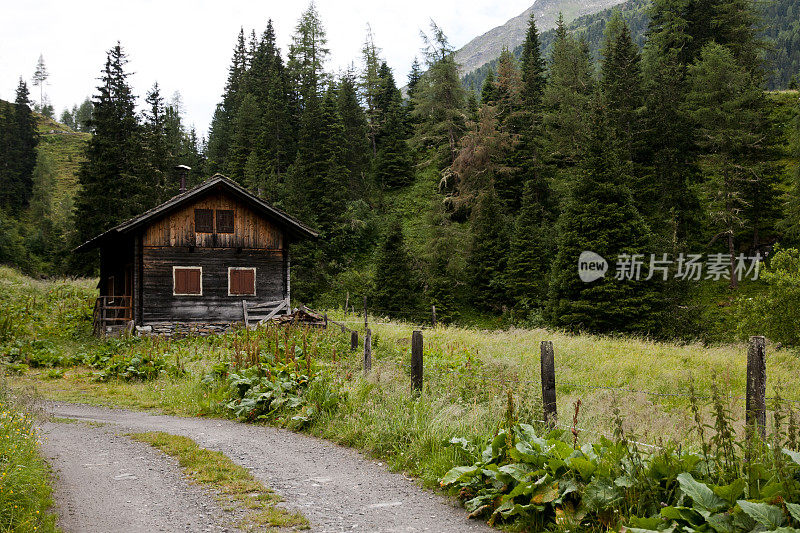 奥地利阿尔卑斯山风景