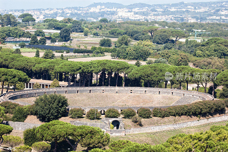 圆形剧场,庞贝古城