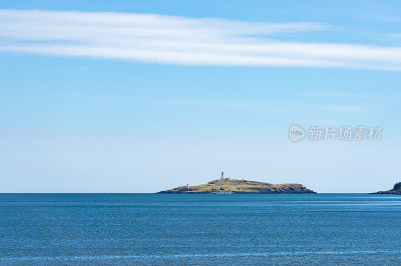 夏日明媚的柯克库布赖特湾