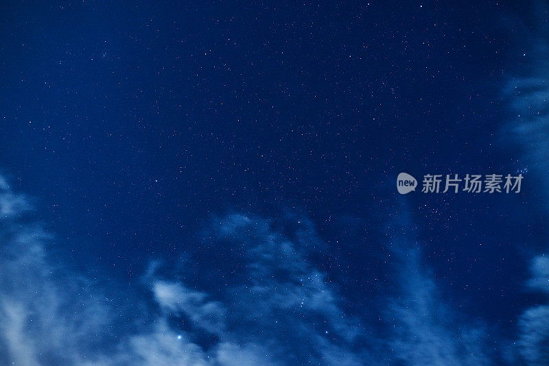 夜空中的星星