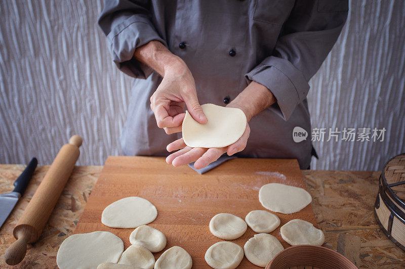 中国饺子的制作工艺