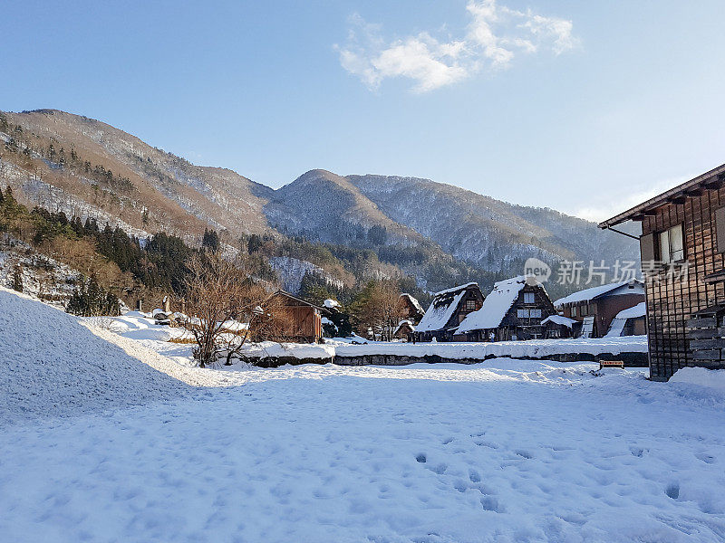 白川吾村冬天有雪