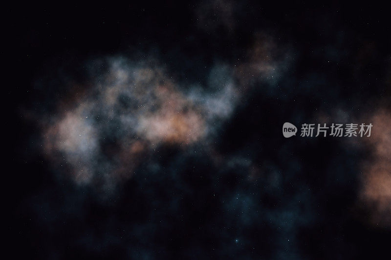 高质量的星系空间背景