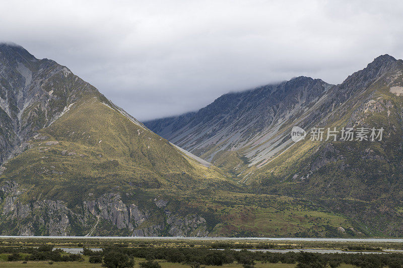 库克山国家公园的风景