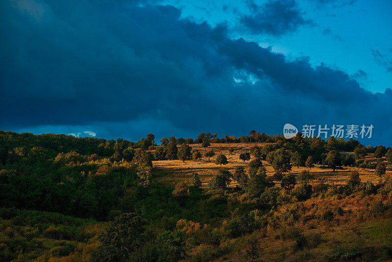 罗马尼亚的夜景