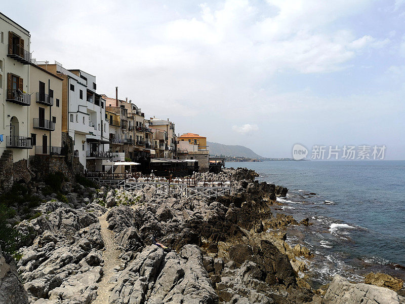 西西里岛Cefalu,